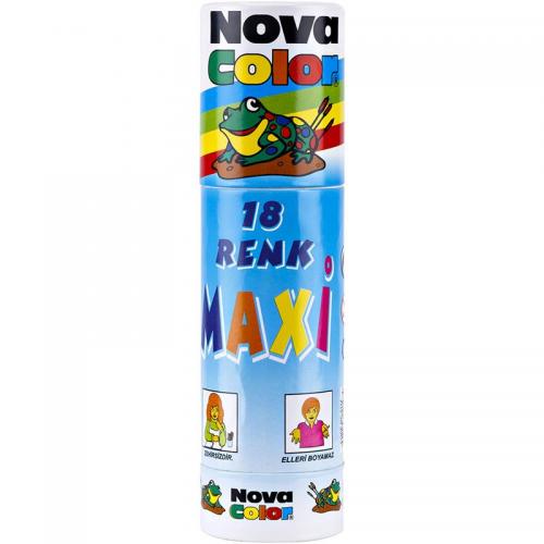 Nova Color Maxi 18 Li Boya Kalemi Nc-2114
