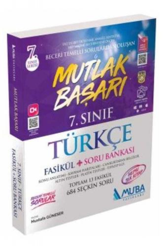Muba 7. Sınıf Türkçe Mutlak Başarı Fasikül Soru Bankası Muba Yayınları