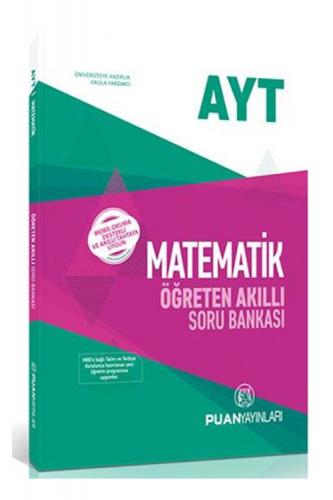 Puan AYT Matematik Öğreten Akıllı Soru Bankası Puan Yayınları