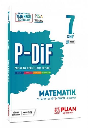 Puan Yayınları 7. Sınıf Matematik PDİF Konu Anlatım Föyleri