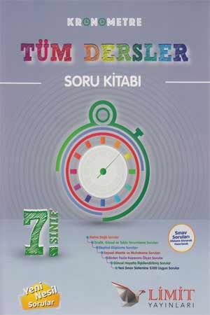 Limit 7. Sınıf Tüm Dersler Kronometre Soru Kitabı