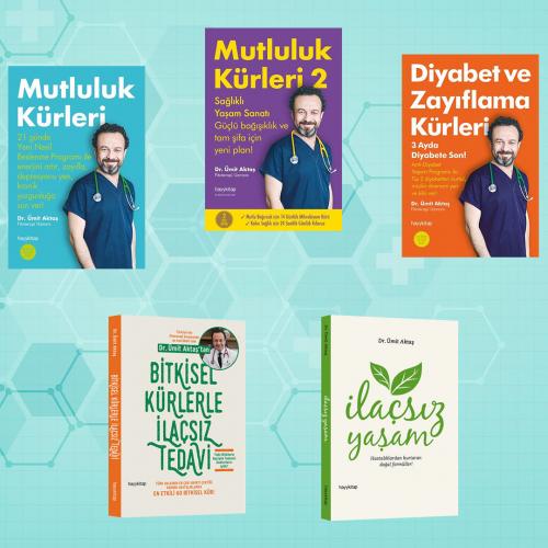 Dr. Ümit Aktaş'in Sağlıklı Dolu 5'li Kitap Seti