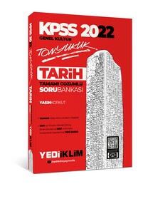 Yediiklim Yayınları 2022 KPSS Genel Kültür Tonyukuk Tarih Tamamı Çözüm