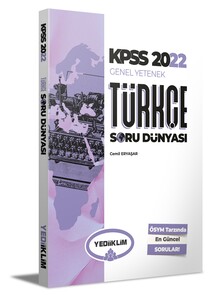 Yediiklim Yayınları 2022 KPSS Genel Yetenek Türkçe Soru Dünyası