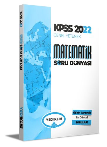 Yediiklim Yayınları 2022 KPSS Genel Yetenek Matematik Soru Dünyası