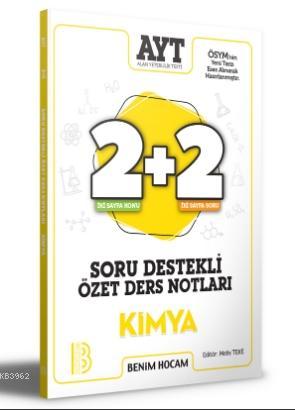 2021 AYT Kimya 2+2 Soru Destekli Özet Ders Notları - Kitapiks.com