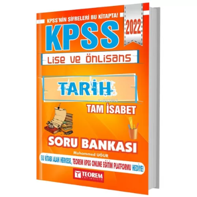2022 KPSS Lise Ön Lisans Tarih Tam İsabet Soru Bankası - Kitapiks.com