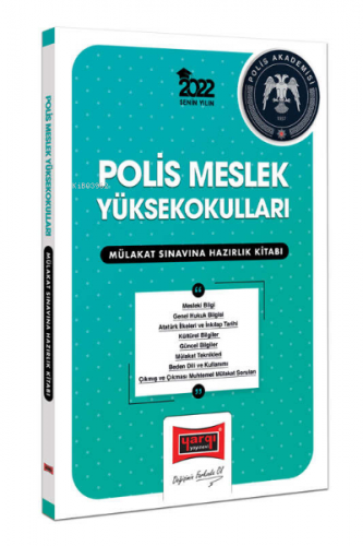2022 Polis Meslek Yüksek Okulları Mülakat Sınavına Hazırlık Kitabı - K