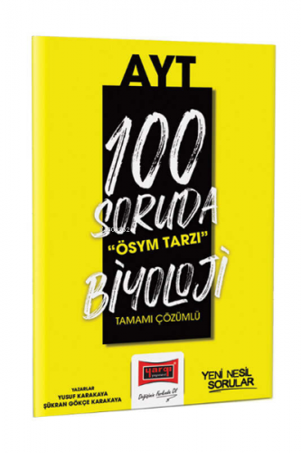 2023 100 Soruda ÖSYM Tarzı AYT Biyoloji Soru Bankası