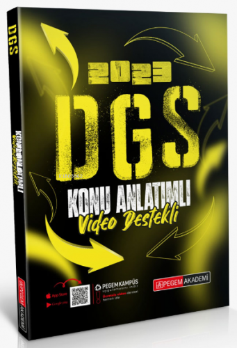 2023 DGS Video Destekli Konu Anlatımlı - Kitapiks.com