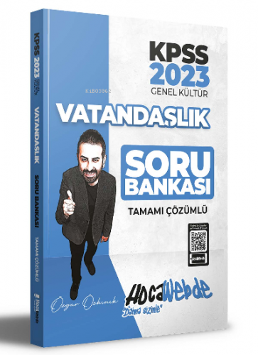2023 KPSS Vatandaşlık Tamamı Çözümlü Soru Bankası - Kitapiks.com