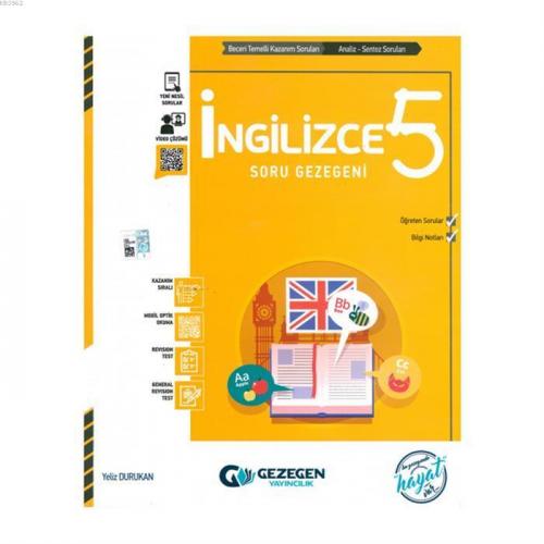 5. Sınıf İngilizce Soru Gezegeni Gezegen - Kitapiks.com