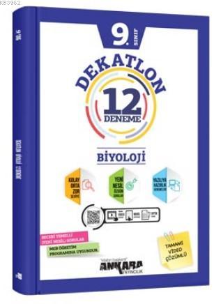 9. Sınıf Biyoloji Dekatlon 12 Deneme - Kitapiks.com