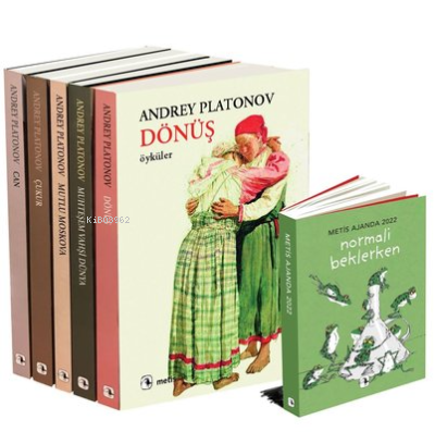 Andrey Platonov Seti 5 Kitap Takım - Metis Ajanda Hediyeli - Kitapiks.