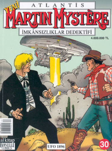 Atlantis Martin Mystere İmknsızlıklar Dedektifi Sayı: 30 Ufo 1896