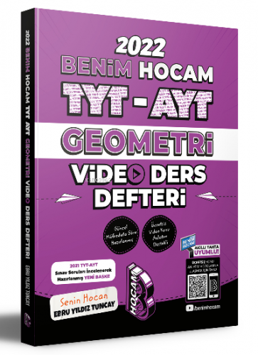 Benim Hocam Yayınları TYT AYT Geometri Video Ders Notları Benim Hocam Y
