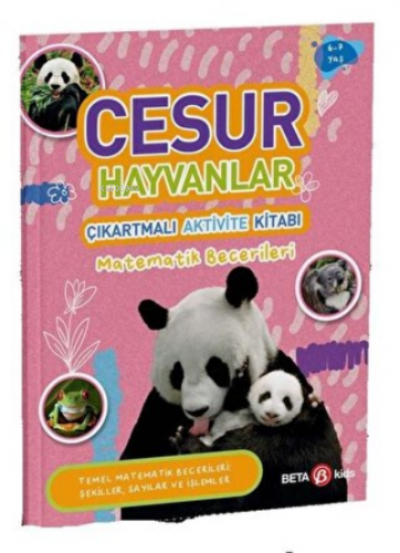 Cesur Hayvanlar - Çıkartmalı Aktivite Kitabı - Kitapiks.com