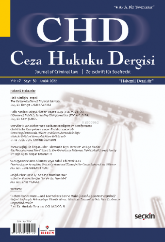 Ceza Hukuku Dergisi Sayı: 50 – Aralık 2022