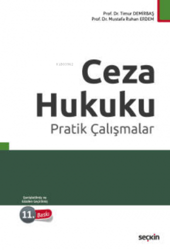 Ceza Hukuku Pratik Çalışmalar - Kitapiks.com