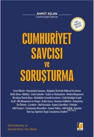 Cumhuriyet Savcısı ve Soruşturma - Kitapiks.com