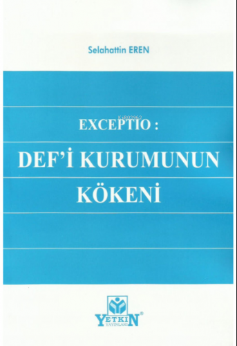 Def'i Kurumun Kökeni