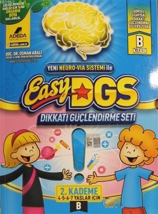 Easy DGS Dikkati Güçlendirme Seti (4 - 5 - 6 - 7 Yaşlar İçin) 2. Kadem