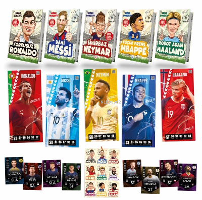 Efsane Futbolcular ;(Cilti 5 Kitap Takım)