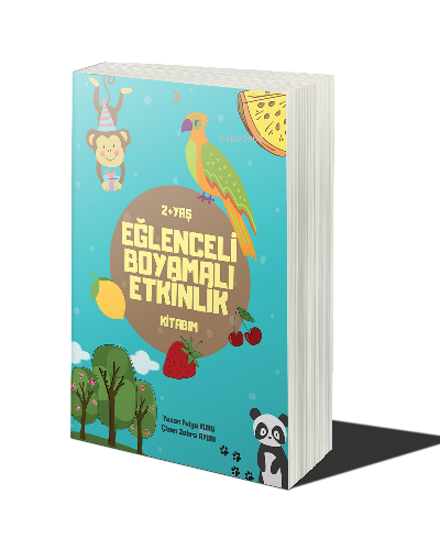 Eğlenceli Boyamalı Etkinlik Kitabım - Kitapiks.com