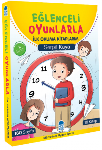 Eğlenceli Oyunlarla İlk Okuma Kitaplarım Set (10 Kitap) - Kitapiks.com