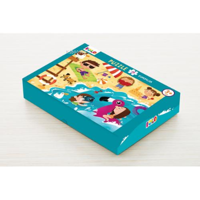 Eolo 24 Parça Puzzle - Kumsalda - Kitapiks.com