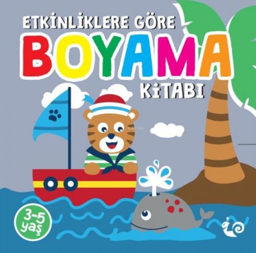 Etkinliklere Göre Boyama Kitabı - Gri - Kitapiks.com