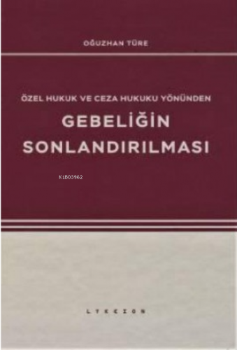 Gebeliğin Sonlandırılması