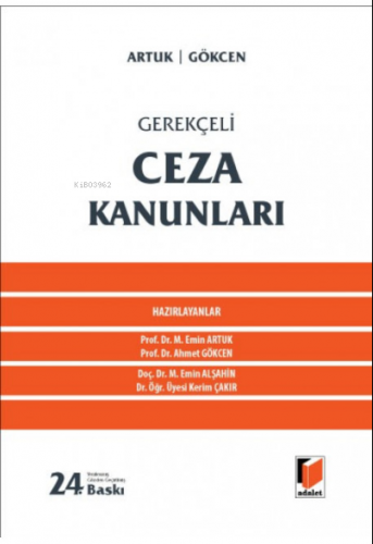 Gerekçeli Ceza Kanunları - Kitapiks.com