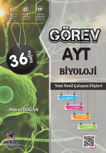Görev AYT Biyoloji Yeni Nesil Çalışma Föyleri - Kitapiks.com