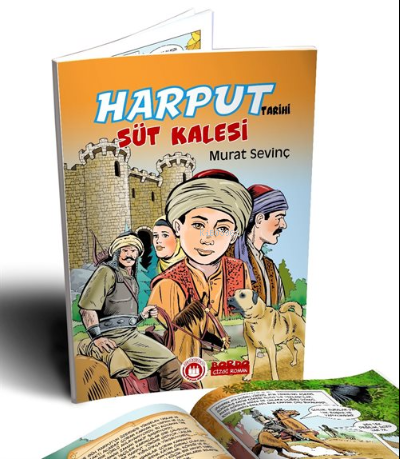 Harput Tarihi Süt Kalesi (Çizgi Roman Büyük Boy Renkli) 7+Yaş - Kitapi
