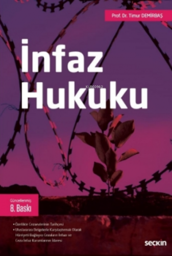 İnfaz Hukuku - Kitapiks.com