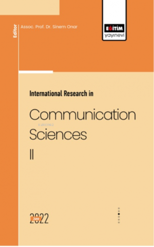 International Research in Communication Sciences II - Kitapiks.com