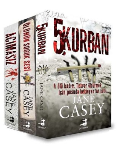 Jane Casey Polisiye Set 3 (3 Kitap Takım) - Kitapiks.com