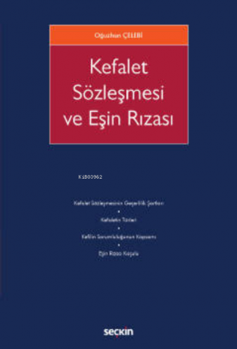 Kefalet Sözleşmesi ve Eşin Rızası - Kitapiks.com