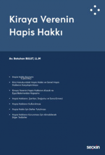 Kiraya Verenin Hapis Hakkı - Kitapiks.com