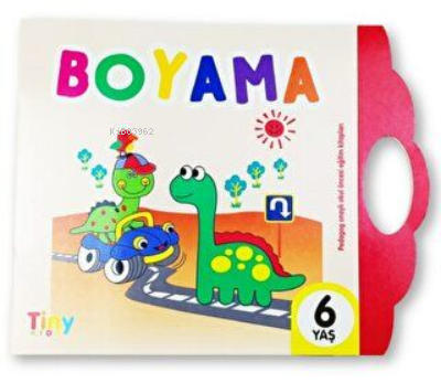 Kodlamalı Boyama Kitabı - 6 Yaş - Kitapiks.com