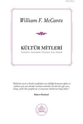 Kültür Mitleri; Tanrıları Yaratmak Ulusları İcat Etmek