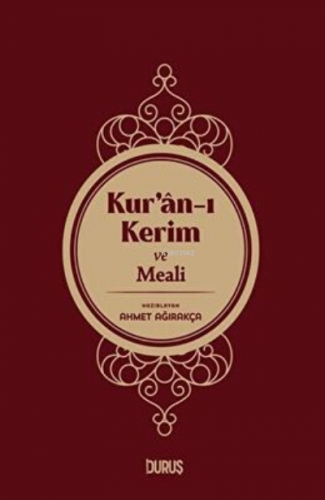 Kur’Ân-I Kerim Ve Meâli Orta Boy