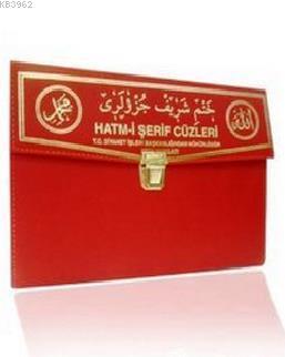 Kur'an-ı Kerim 30 Cüz Hatim Seti (Cami Boy, Çantalı, Kırmızı Kapak, Ko