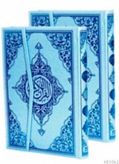 Kur'an-ı Kerim Bilgisayar Hatlı - Mavi Cilt (Orta Boy, Kod: M19) (Türk