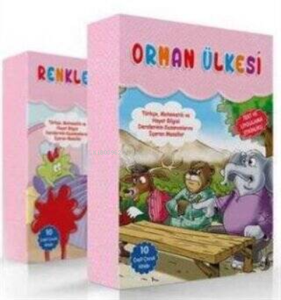 Kutulu Renkler Sınıfı Orman Ülkesi Dizisi - Kitapiks.com