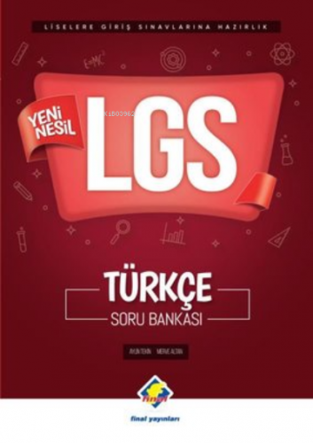LGS Türkçe Soru Bankası - Yeni Nesil - Kitapiks.com