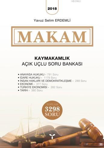 Makam - Kaymakamlık Açık Uçlu Soru Bankası - Kitapiks.com
