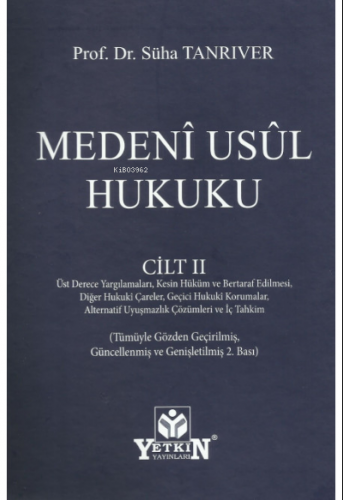 Medenî Usûl Hukuku Cilt II