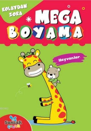 Mega Boyama; Hayvanlar - Kitapiks.com